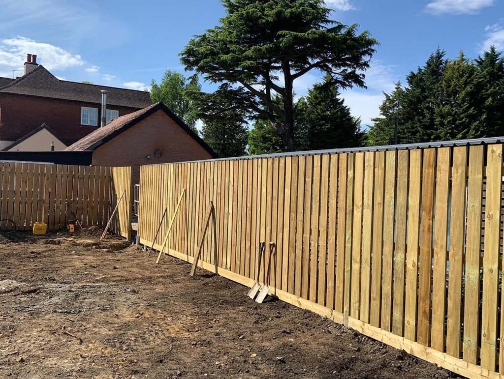 This is a photo of Bespoke custom fencing installed by Fast Fix Fencing Sheppey